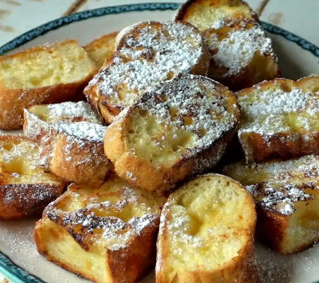 Pain perdu traditionnel : recette facile, moelleuse et dorée